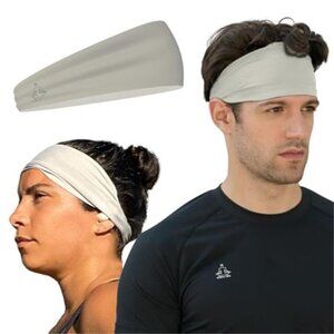 Workout Headband Sweatband Moisture Wicking Running Cycling Gym Sports Unisex